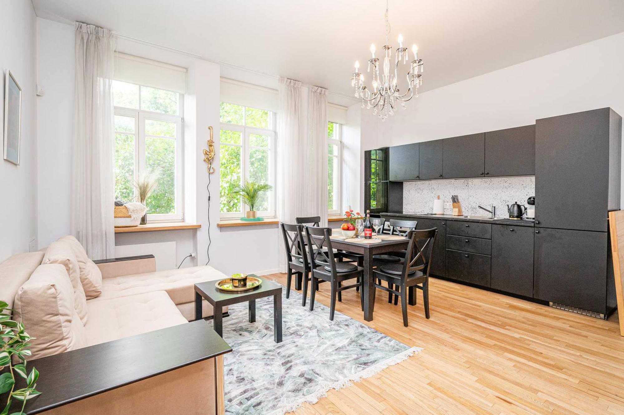 וילנה Premium City Center Lukiskiu Apartment מראה חיצוני תמונה